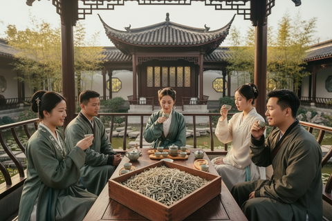 Weißer Tee Kirschblüte