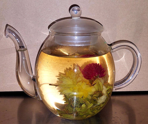 Teeblumen Erblüh- Tee