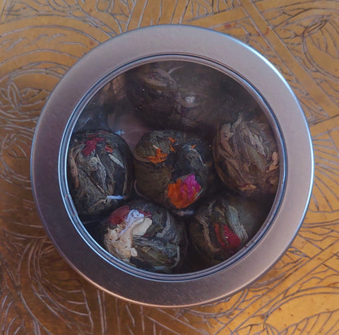 Geschenkset Teeblumen