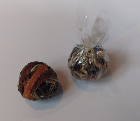 Weißer- Tee- Kugel Mandarine