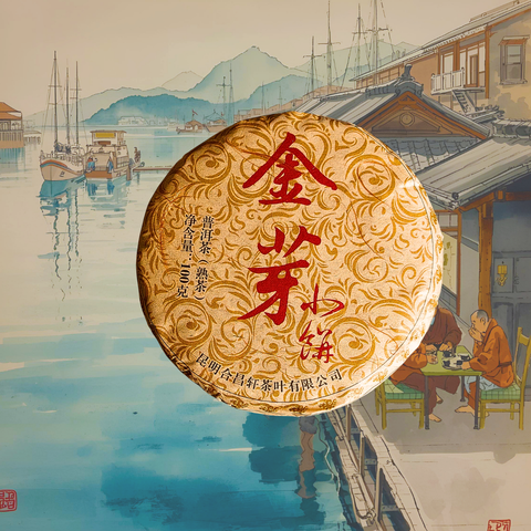 Golden Bud (goldene Knospe) Pu Erh 100g cake