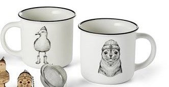 Becher Möwe Seehund