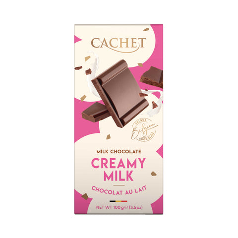 Belgische Schokolade Cachet Vollmilch 100g Tafel