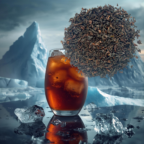 Schwarzer Eistee Darjeeling Hochland