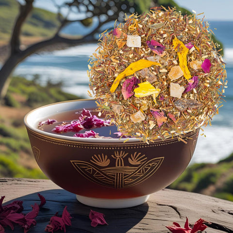 Grüner Rotbusch Kleiner Pfirsich