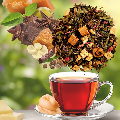 Zimtpfläumchen Schwarz- Grün