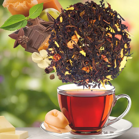 Schwarztee Apfel- Quitte