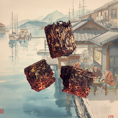 Pu Erh Gu Pu im Bambusrohr ca. 200g