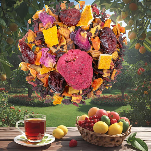 Früchtetee Cranberry- Sanddorn