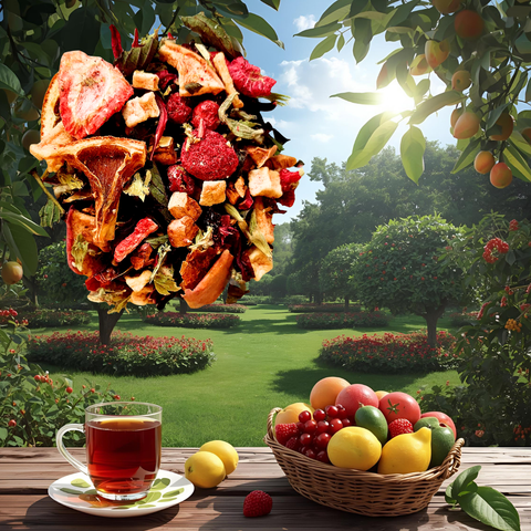 Früchtetee Früchteglück Natur
