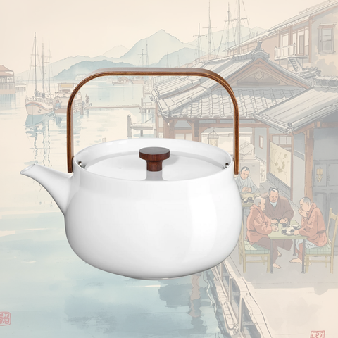 Teekanne Japandi 1,4 Liter mit Edelstahl- Siebeinsatz