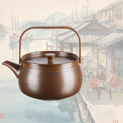 Teekanne Japandi 1,6 Liter mit Edelstahl- Siebeinsatz