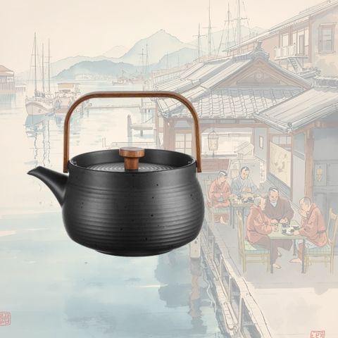 Teekanne Japandi 0,6 Liter mit Edelstahl- Siebeinsatz (Kopie)