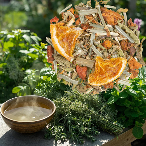 Lemon Vanille Kräutertee