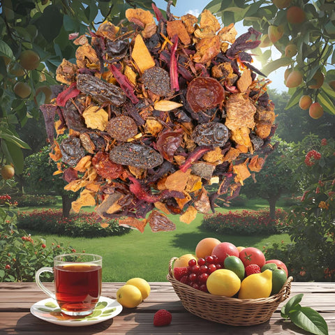 Zimtpfläumchen Früchtetee