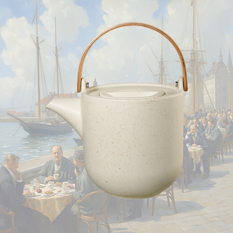 Teekanne Coppa Sencha 1 Liter mit Siebeinsatz