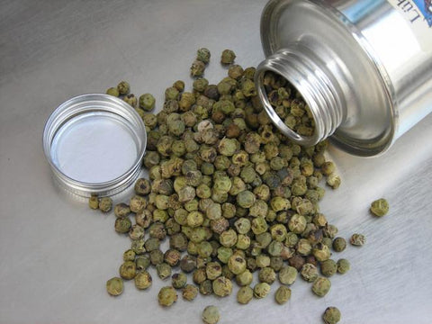 Grüner Pfeffer Gewürze