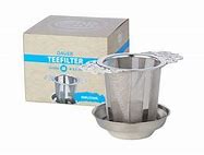Teefilter Edelstahl mit beidseitigem Halter